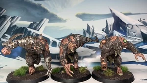 Warhammer AoS Age Of Sigmar Skaven Rat Ogors pintado - Imagen 1 de 13