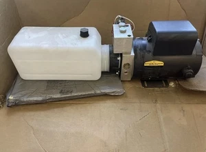 Baldor Hydraulic Pump Power Unit 115/230v Fluid Control Products NIB - Picture 1 of 6