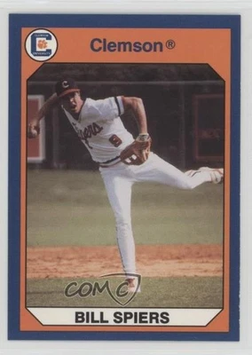1990 Collegiate Collection Clemson Tigers Bill Spiers #20 - Image 1 of 2