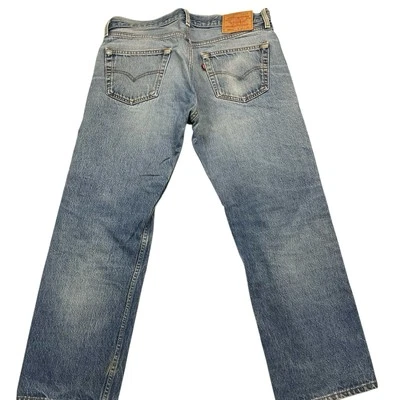 VTG Levis 501XX Jeans 34x28 Blue Denim Medium Wash USA - Image 1 of 4