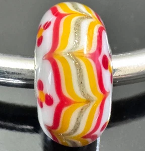 Authentic Trollbeads Sterling Silver Glass EVENT ONLY CURRY Bead No. 3 - Picture 1 of 5