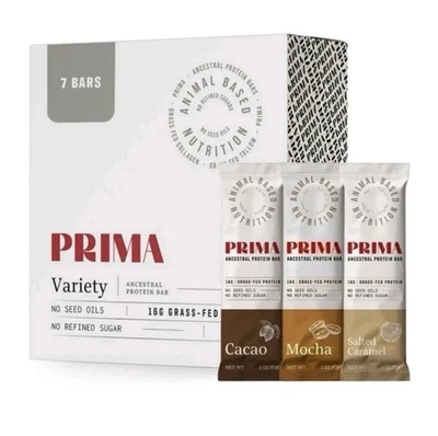 Протеиновый батончик PRIMA ORDINRAL из травы 7 шт. протеиновый батончик на животной основе - Изображение 1 из 4
