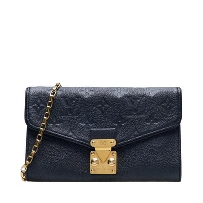 Bolso Bandolera Louis Vuitton Negro Empreinte Pochette Saint Germain WOC M60638 Foto 1 de 4