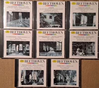 Beethoven Masterpieces (8 CDs) - Deutsche Grammophon: Karajan/ Pollini/ Mutter - Bild 1 von 2