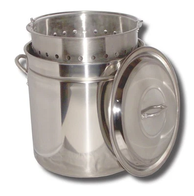 King Kooker KK36SR Ridged Stainless Steel Pot, 36-Quart - Image 1 of 4