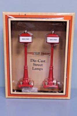 MTH 11-90017 Rojo Nº Juego de 57 lámparas de esquina - Hojalata Lionel Corp. - ¡Nuevo!! Foto 1 de 4