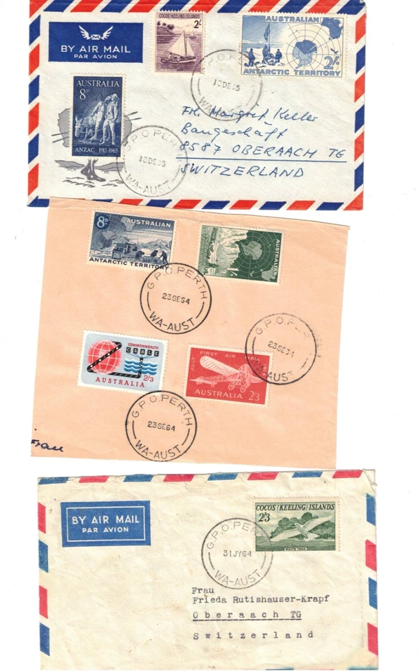 Fundas COCOS ISLAND 1964/65 (3 artículos) Foto 1 de 1