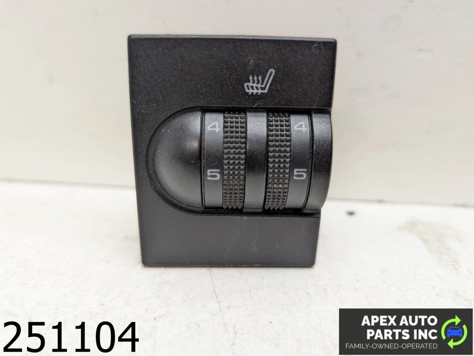 OEM 2001 Volkswagen Cabrio GLX 2.0L Heated Seat Control SWITCH ASSEMBLY - Image 1 of 4