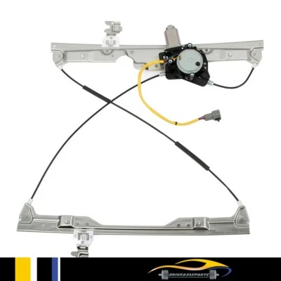 Regulador de janela de energia dianteiro para motorista compatível com 2004-2009 Nissan Quest com motor - Imagem 1 de 4