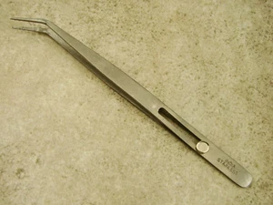 Verstellbare Pinzette, Edelstahl, Schmuckherstellung, Reparaturen, Basteln - Bild 1 von 5
