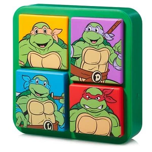 Numskull - Les Tortues Ninja - Lampe de bureau / Applique murale 3D Les Quatre T - Photo 1/2