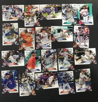 2016 topps holiday & holiday chrome & 2016 insert &  update insert you pick - Image 1 of 4