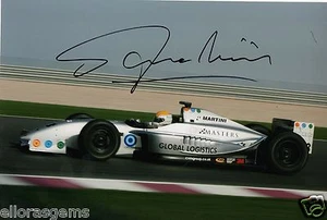 Formel 1 F1 Fahrer Pierluigi Martini handsigniertes Foto 12x8" AJ - Bild 1 von 1