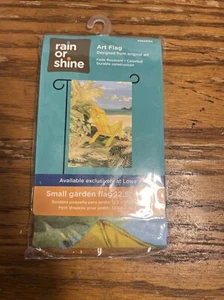 SHORELINE VIEW 12.5" X 18" GARDEN FLAG 11-2223-183 RAIN OR SHINE SPRING SEASONAL - Picture 1 of 3