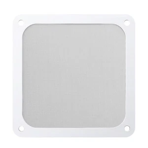 Magnetic Dust Filter Computer Case Fan Dustproof Mesh Cover Guard (12cm)(White) - Afbeelding 1 van 8