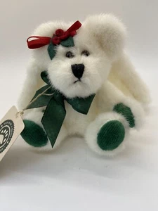 Boyds Bears and Friends “CHARITY ANGELBEARY”White Winged Bear Christmas Ornament - Picture 1 of 10