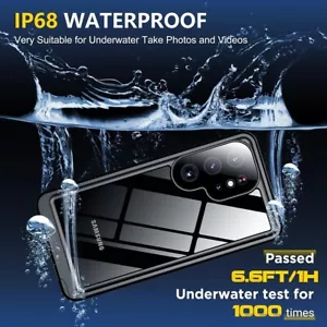 For Samsung Galaxy S21 S22 S23 S24 S25 Ultra FE Waterproof Case Shockproof Cover - Picture 1 of 36