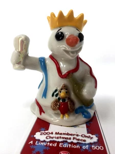 Wade CHEERS THE SNOWMAN Christmas Cheer 2004 Mitglieder Figur verpackt + Zertifikat - Bild 1 von 7