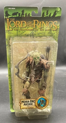 Lord of The Rings Moria Orc Archer in Goblin Armor ToyBiz Cover