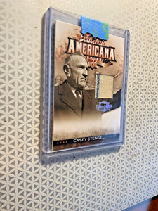 2008 Casey Stengel Donruss Threads Baseball Americana UNIFORM #BA-46  /500 AA15