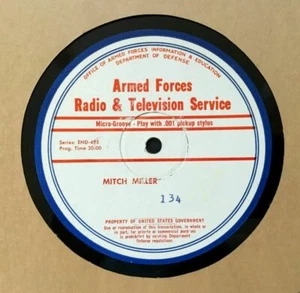 JIM BACKUS SHOW MITCH MILLER RADIO SHOW TRANSCRIPTION BETTY COMDEN ADOLPH GREEN - Picture 1 of 3