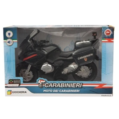 GIOCHERIA MOTO DEI CARABINIERI CON LUCI E SUONI