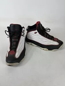 Talla 10 - Jordan Pro Fuerte Negro Rojo Universitario Tenis Zapatos 407285-005 Para Hombre’s - Imagen 1 de 7
