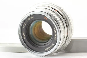 ¡Raro! Lente Hasselblad Carl Zeiss Planar C 80 mm f2,8 cromada T* [casi como nueva] Japón - Imagen 1 de 8