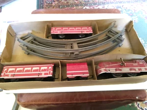 vintage clockwork train set - Picture 1 of 8
