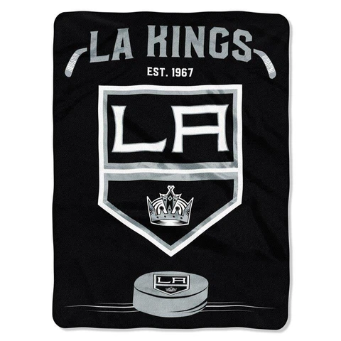 Los Angeles Kings 60x80 Throw Blanket - Inspired Design [NEW] NHL Fleece Plush Cover