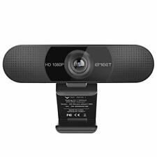 eMeet Full HD Webcam - C960 1080P Webcam mit Dual Mikrofon, 90° Streaming Kamera