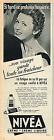 Publicite Advertising 124  1954  Nivea   Creme Liquide