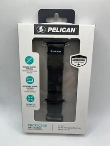 Bracelet de protection Pelican compatible avec Apple Watch tailles 42-44 mm - vert camouflage - Photo 1 sur 4