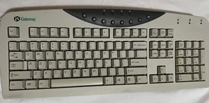 Genuine Gateway (SK-9920) PS/2 Wired Computer Keyboard ⌨️ Only - Cleaned, Tested - Picture 1 of 18