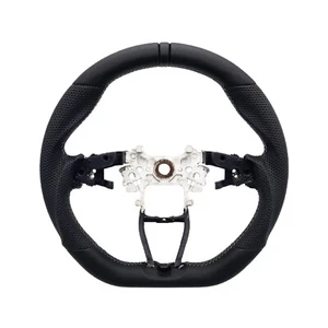 REVESOL 3D Black Ring Black Sports Steering Wheel for 18-22 HONDA ACCORD INSIGHT - Imagen 1 de 5
