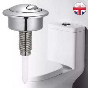 For Siamp Optima 49 Toilet Push Button Dual Flush Fits Some Twyford NEW - Picture 1 of 5