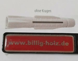 100 Stück PARCO Universaldübel ohne Kragen Ø 6 x 36mm Mehrzweckdübel Dübel - Bild 1 von 4