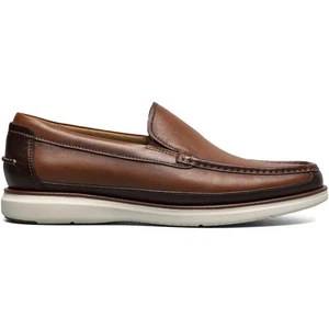 Florsheim Tropen braun Schokolade Mokassinnaht venezianische Slipper Herrenschuhe 13 neu ohne Etikett - Bild 1 von 12