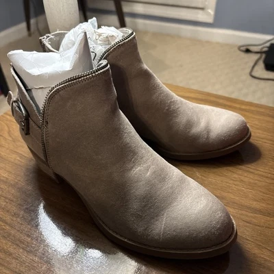 CARLOS by Carlos Santana Brie Doe Zip Ankle Boots Womens Size 9M - Image 1 of 4