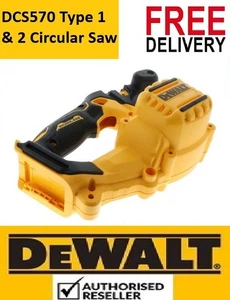 Jeu de CLAMSHELL d'origine DeWalt N462731 pour scie circulaire DCS570 type 1 et 2 - Photo 1/1