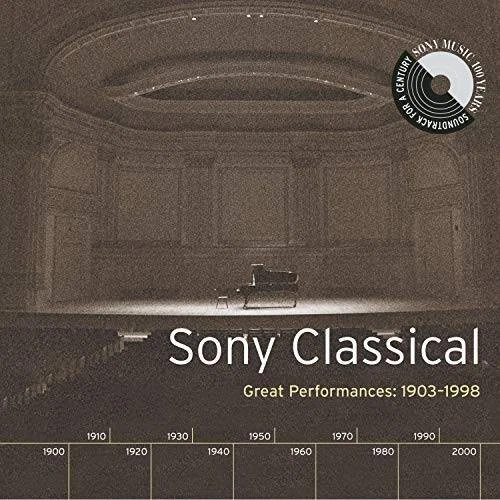Sony Classical: Great Performances 1903-1998 - Audio CD - GOOD Foto 1 de 1