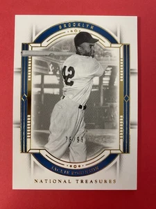2024 Panini National Treasures #64 Jackie Robinson 78/99 Brooklyn Dodgers - Imagen 1 de 1