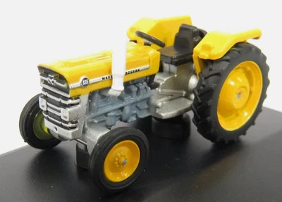 OXFORD DIECAST - Tracteur de couleur jaune - MASSEY FERGUSON 135 - 1/76 - OXF... - Photo 1/2