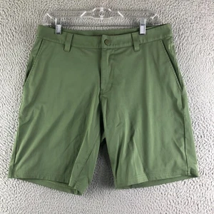 Rhone 9" Pendlershorts Herren Größe 31 grün 4-Wege-Stretch knitterarm - Bild 1 von 11