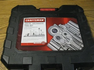 Sears Craftsman USA Nos 154pc Mechanics Tool Set Socket Ratchet 33154 Case - Picture 1 of 10