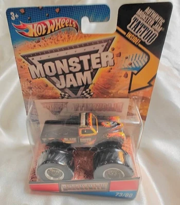 Hot Wheels Monster Jam BLACKSMITH tattoo 73/80 2011 PROTOTYPE NEW IN BOX - Image 1 of 4
