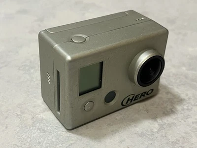GoPro HD HERO 960 Action Camera, Silver, With Battery, Untested Condition - Image 1 of 4