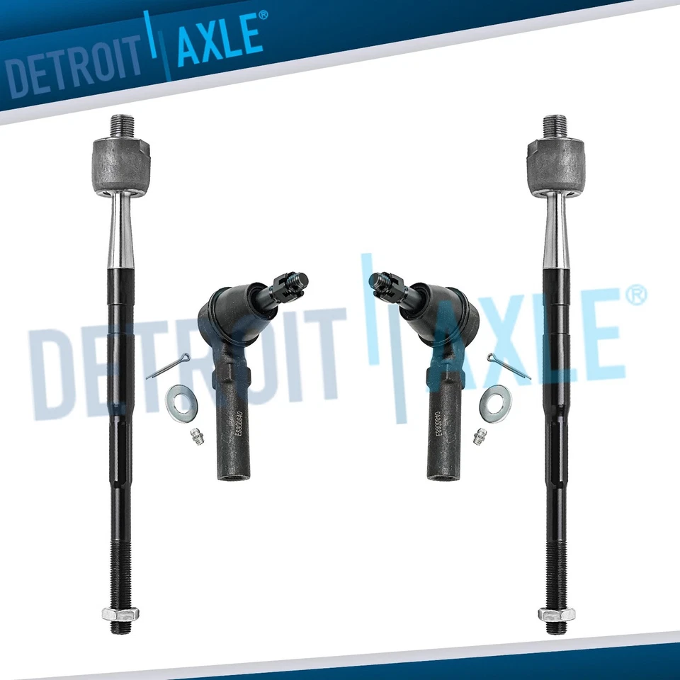 Varas de amarração dianteiras internas e externas para 2010 2011-2017 Chevrolet Equinox GMC Terrain - Imagem 1 de 4