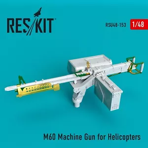 Mitragliatrici M60 per elicotteri (2 pz) ResKit RSU48-0153 kit modellino scala 1:48 - Foto 1 di 12