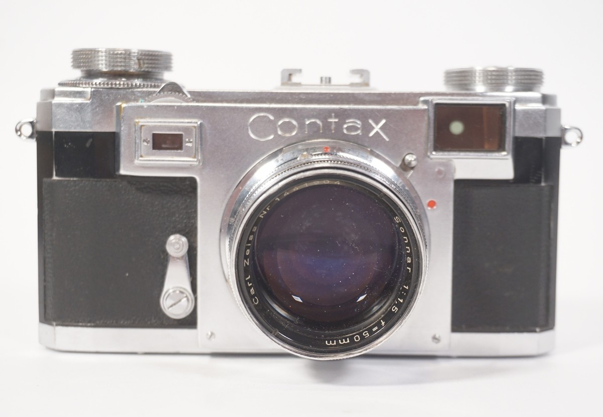 Contax Ⅱa color dial コンタックス ワンオーナー 中古】CONTAX コンタックス Zeiss Ikon IIa カラーダイヤル